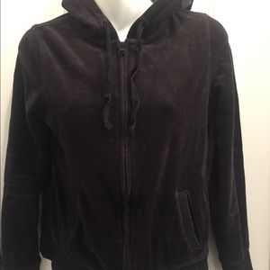 Old Navy Black Size Small Velour Track Ste